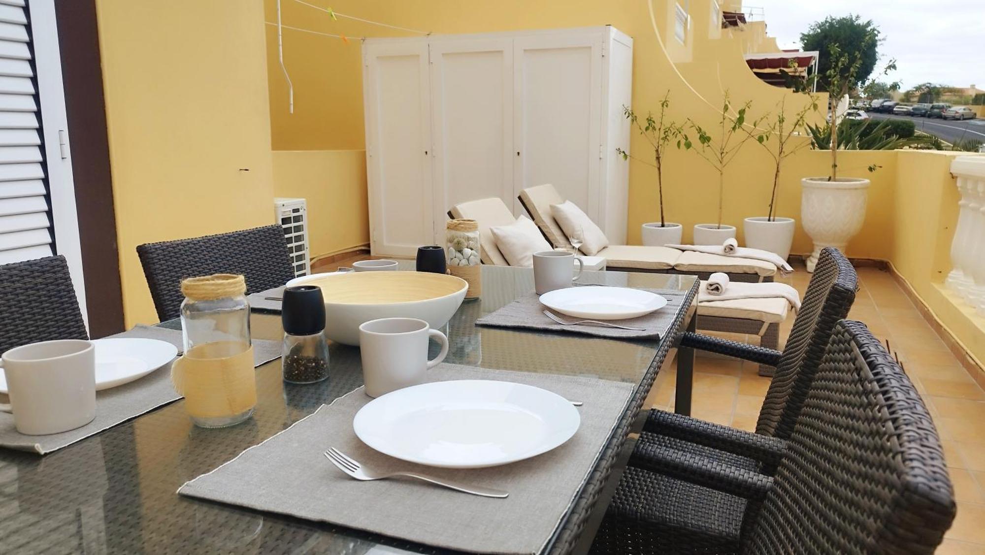 Charming & Sunny Apartment With Ocean View Costa Adeje  Luaran gambar